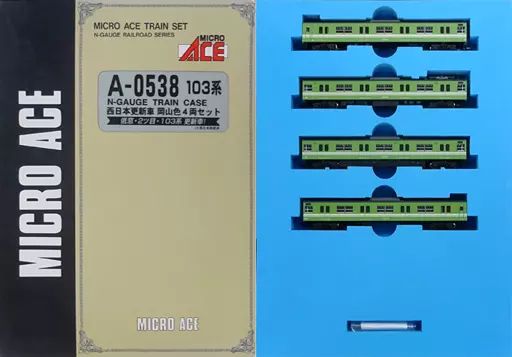 中古】鉄道模型 1/150 103系 西日本更新車 岡山色 4両セット [A
