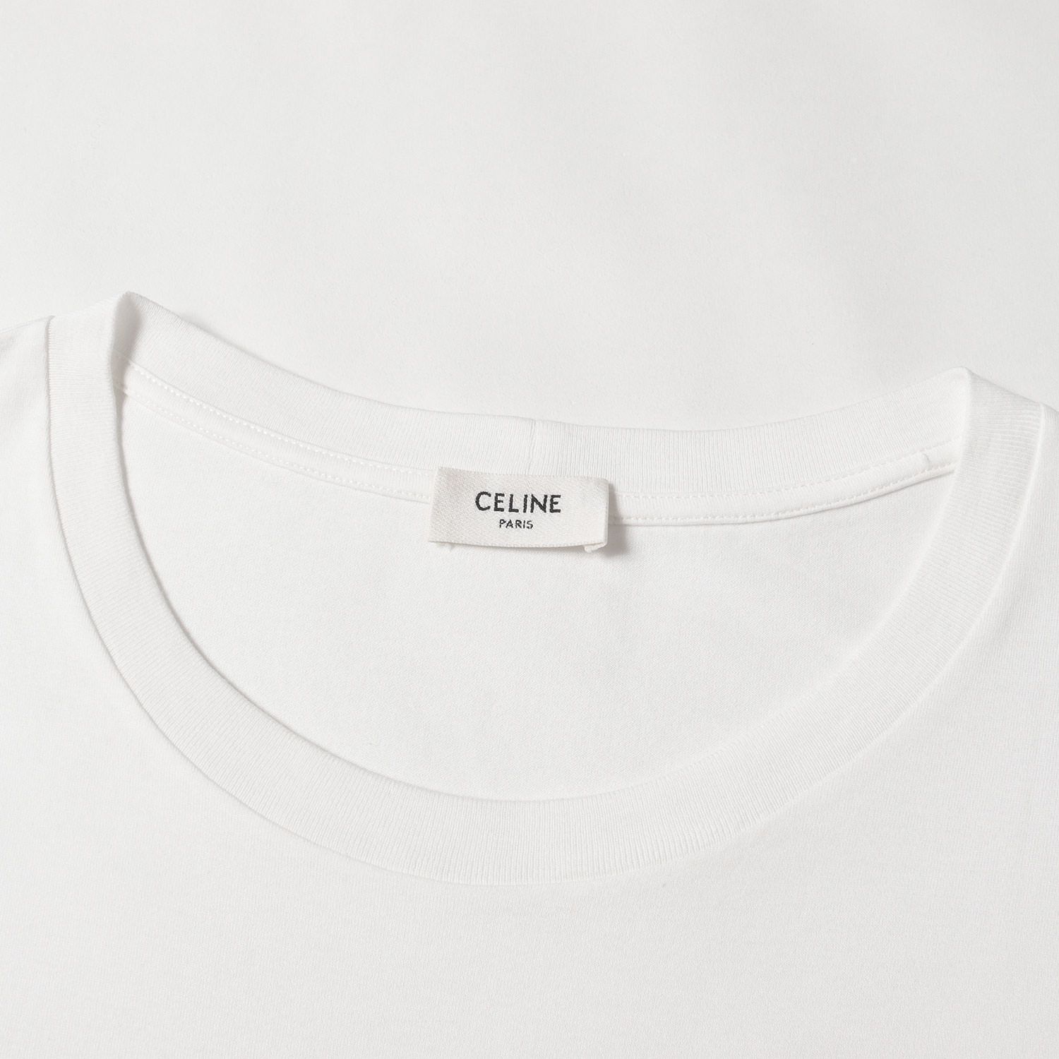 CELINE ホワイト Tシャツ Sサイズ CELINE メンズ Tシャツ ホワイト - メルカリ