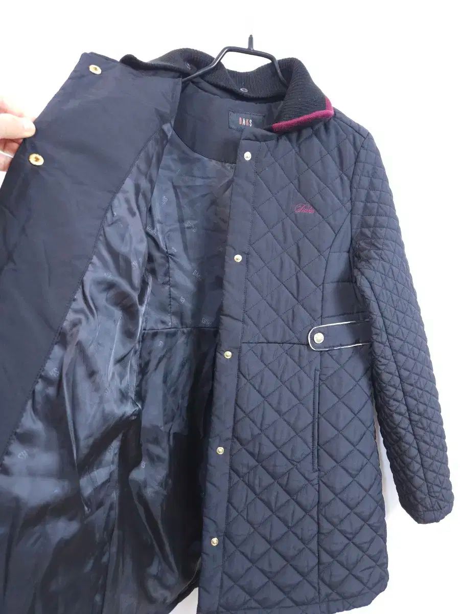 ダックス キッズ キルティング ブラック ジャケット コート 120 140