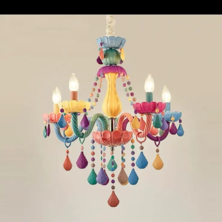 LED電球付きK9 クリスタル 装飾照明 現代ヨーロピアンLEDシャンデリア