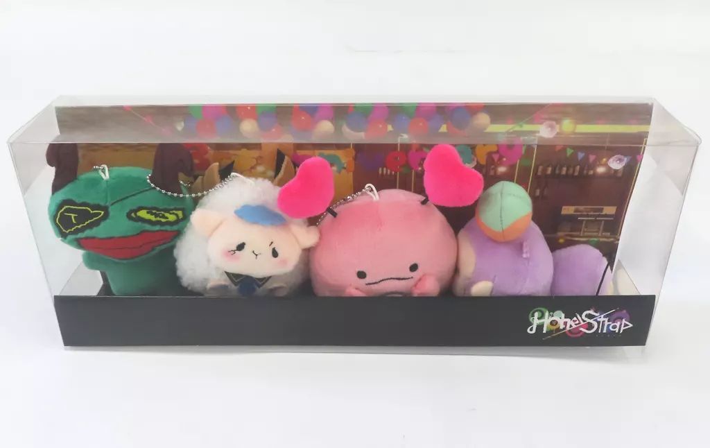 ハニストマスコット ぬいぐるみ 4点セット ハニーストラップ ハニスト