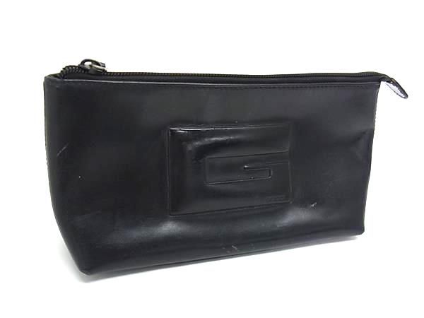 専用！　　GUCCI ブラックレザー ポーチ 中型 グッチ メンズ 財布レザーポーチ | GUCCI® JP