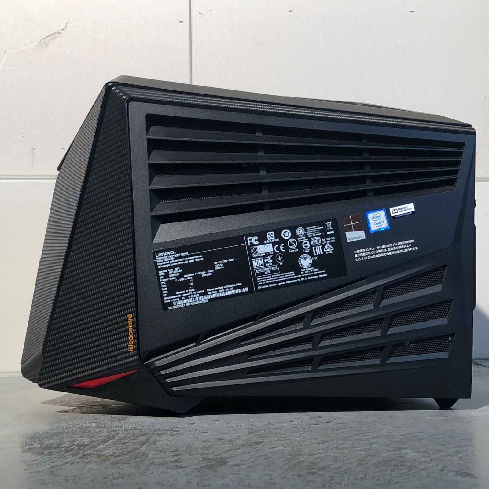 Lenovo ideacentre Y710 GTX1070 i7-6700 ゲーミングPC - メルカリ