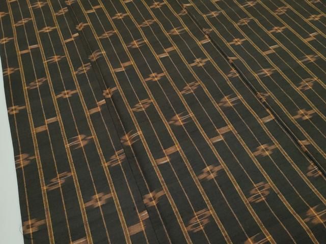 平和屋本店■極上　国指定重要無形文化財　本場久米島紬　手織　逸品　CZAA2579s5 平和屋本店□極上 国指定重要無形文化財 本場久米島紬 手織 逸品