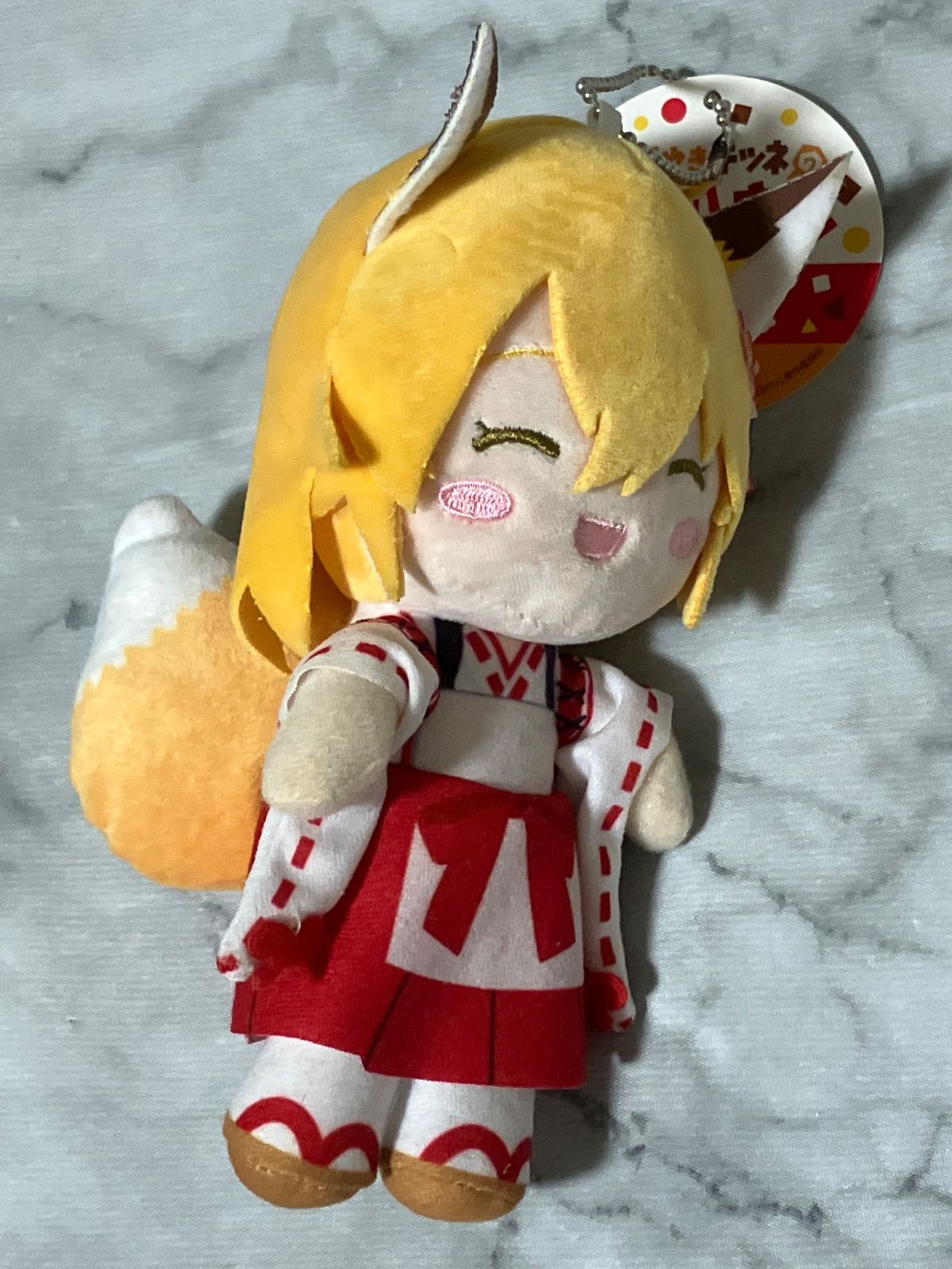 世話やきキツネの仙狐さん フォルメイツぬいぐるみ 笑顔ver - メルカリ