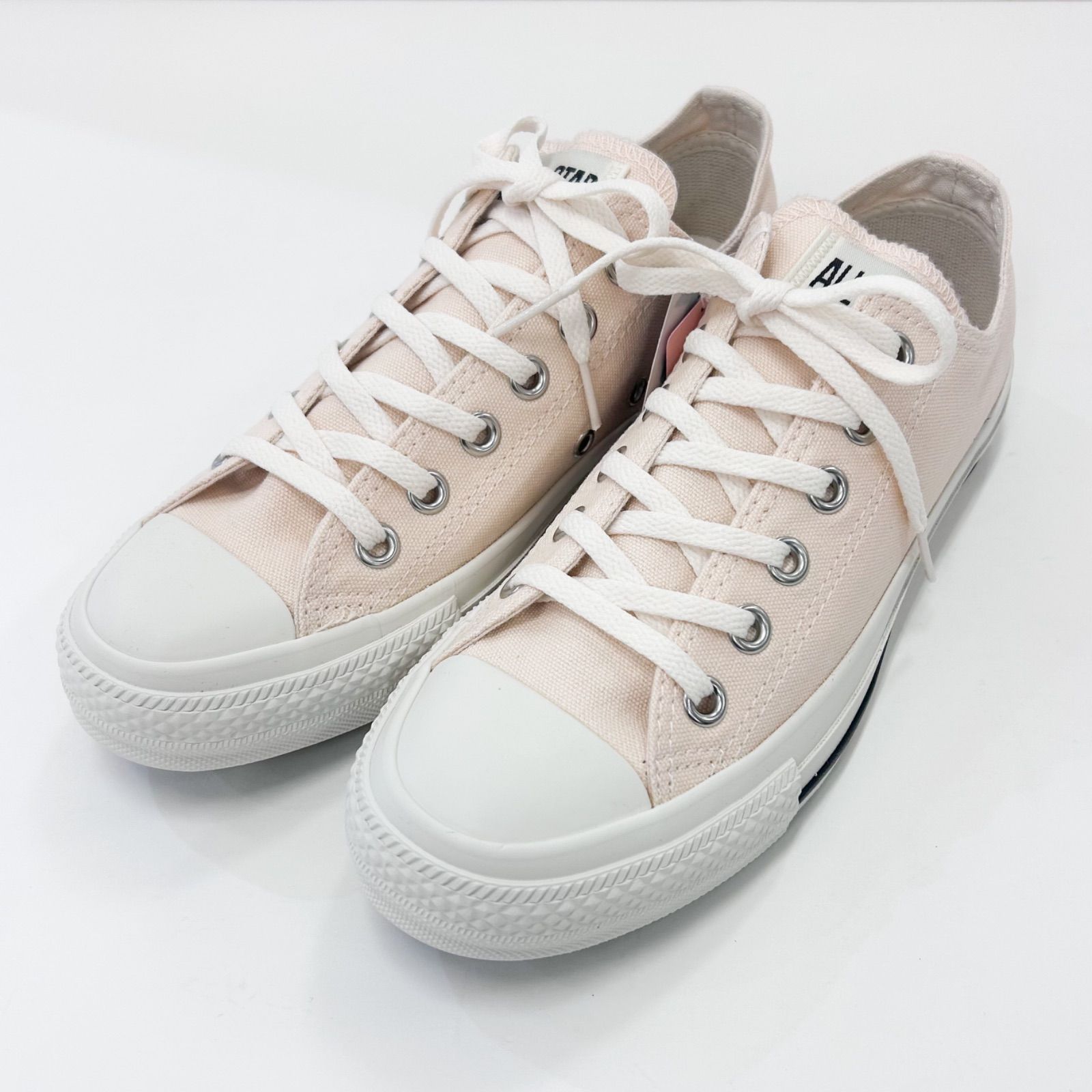 【新品】CONVERSE ALL STAR WASHEDCANVAS OX コンバースオールスターウォッシュドキャンバスローカットレディーススニーカーエクリュベージュ