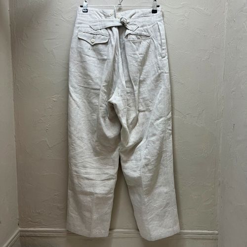 MAATEE&SONS マーティーアンドサンズ Work Pants Back Strap ワークパンツ ベージュ系 size2【代官山09】 -  メルカリ