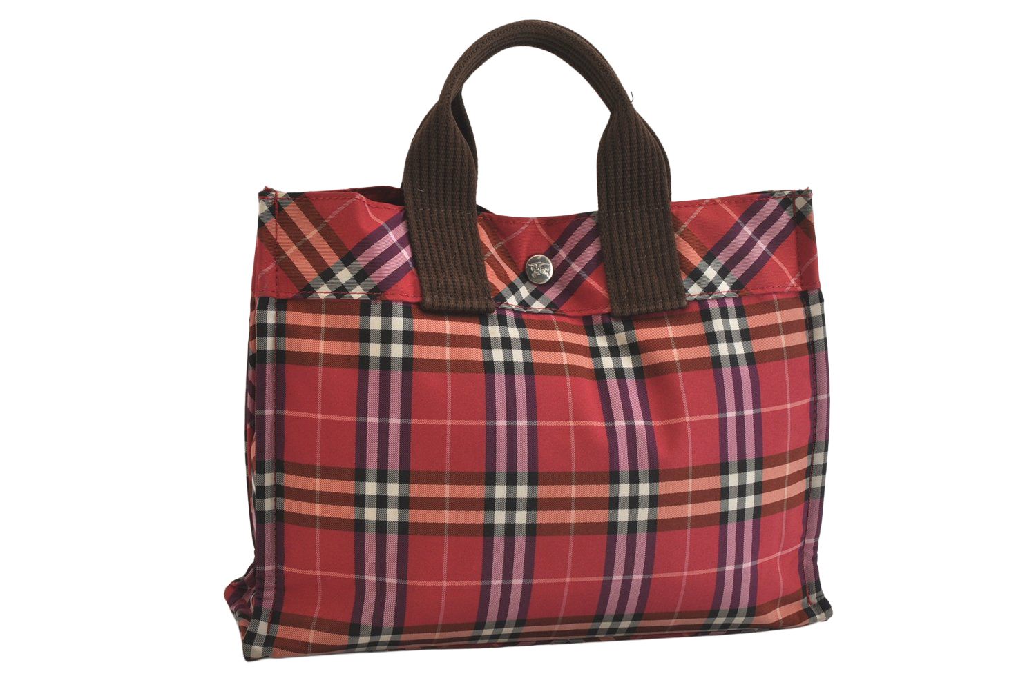 Burberry Blue Label レッドチェック トートバッグ Burberry Blue Label レッドチェック トートバッグ バッグ