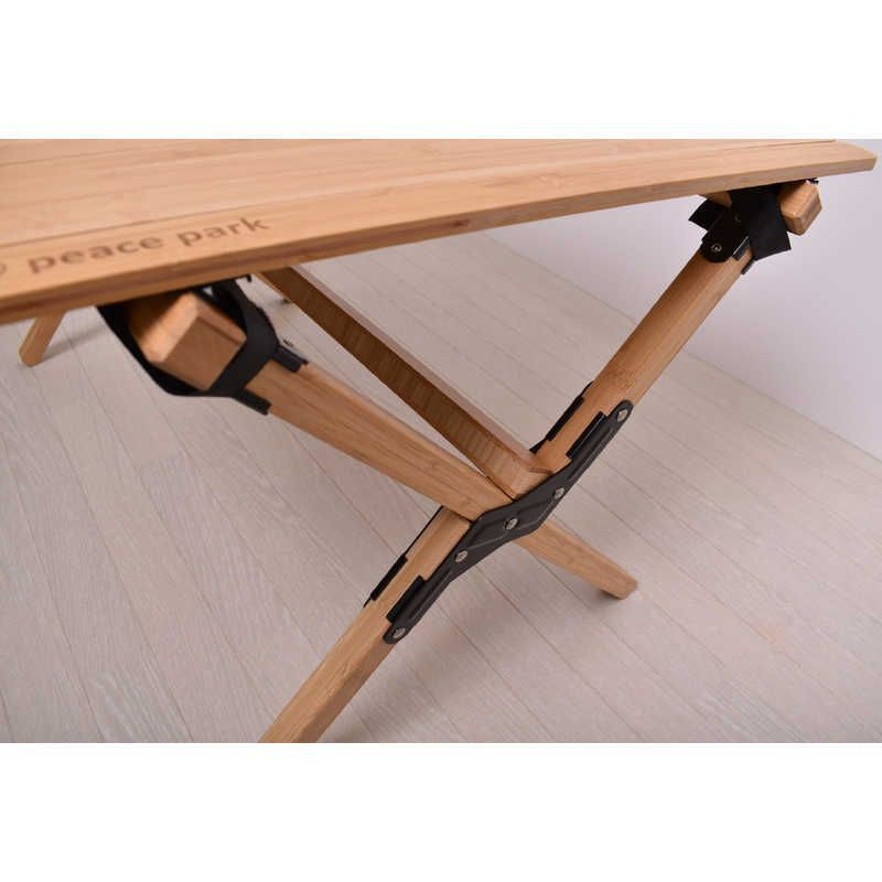 新品 未開封 】 PEACEPARK アウトドア用品 テーブル PORTABLE BAMBOO