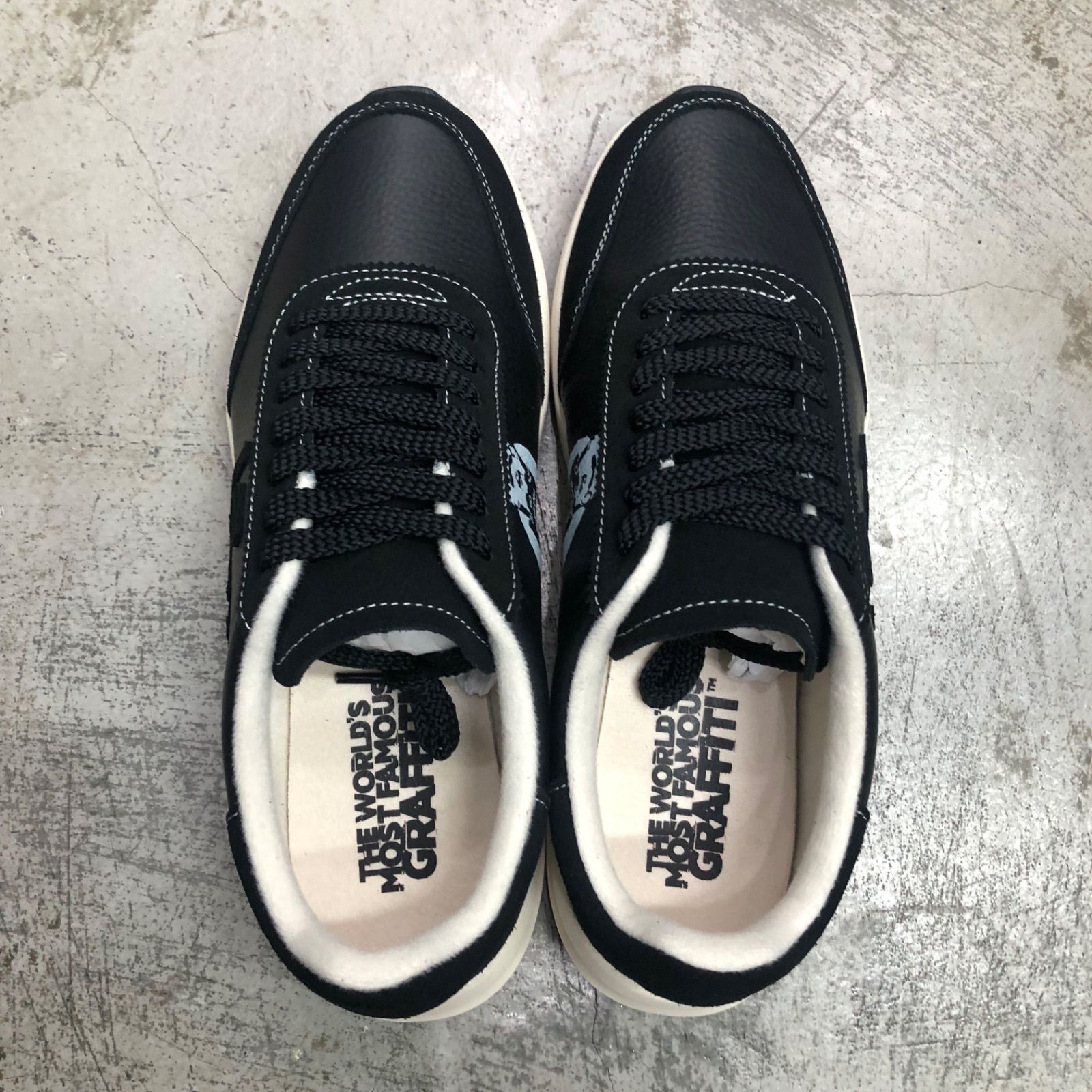 未使用品 SANGACIO BLOW バンクシー レザー スニーカー サンガッチョ 