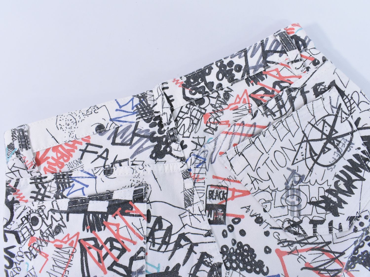 本物 メゾンマルジェラ Maison Margiela グラフィック デニムパンツ  