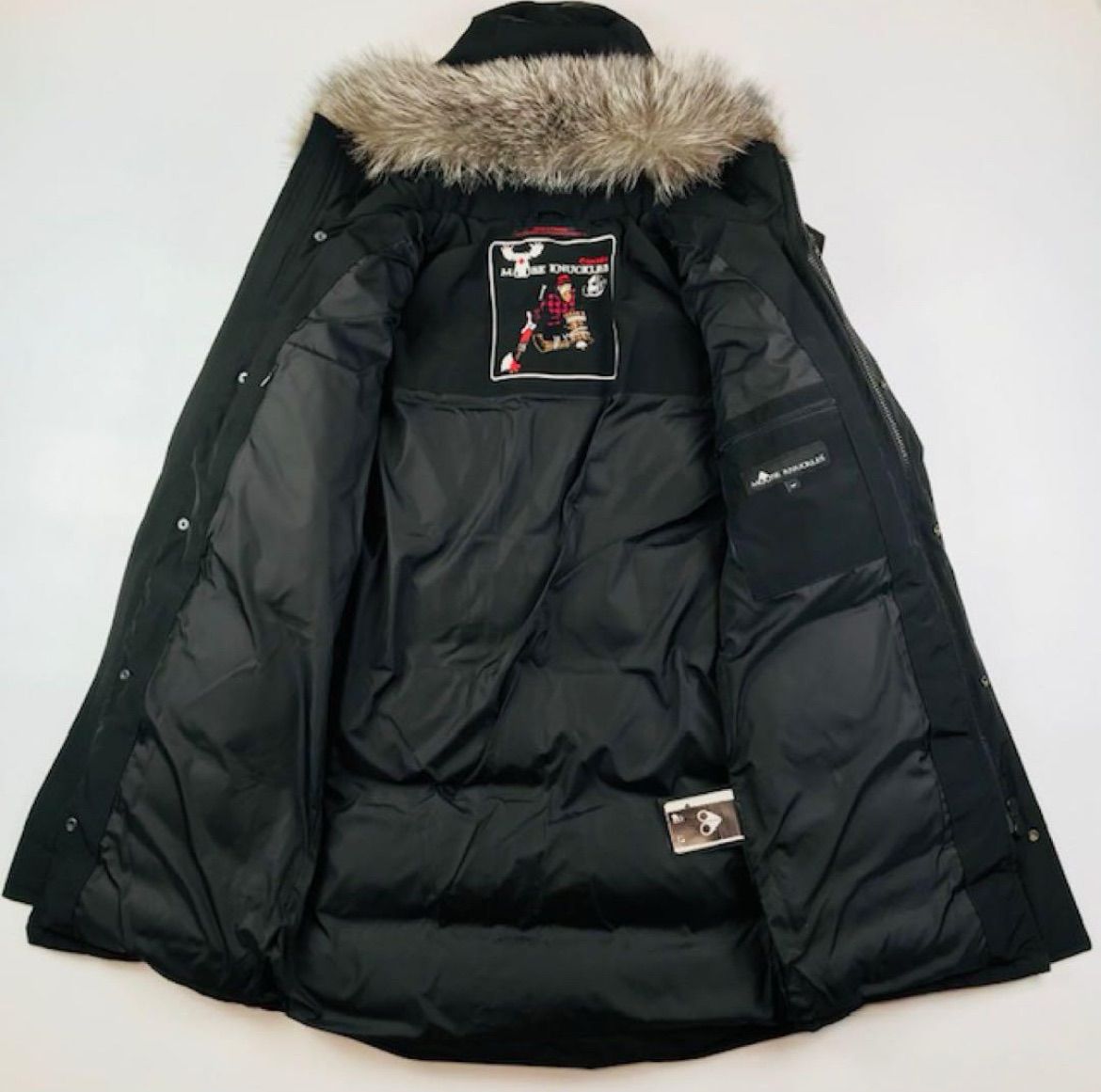良品☆MOOSE KNUCKLES・ムースナックルズ メンズ メタルアイコン