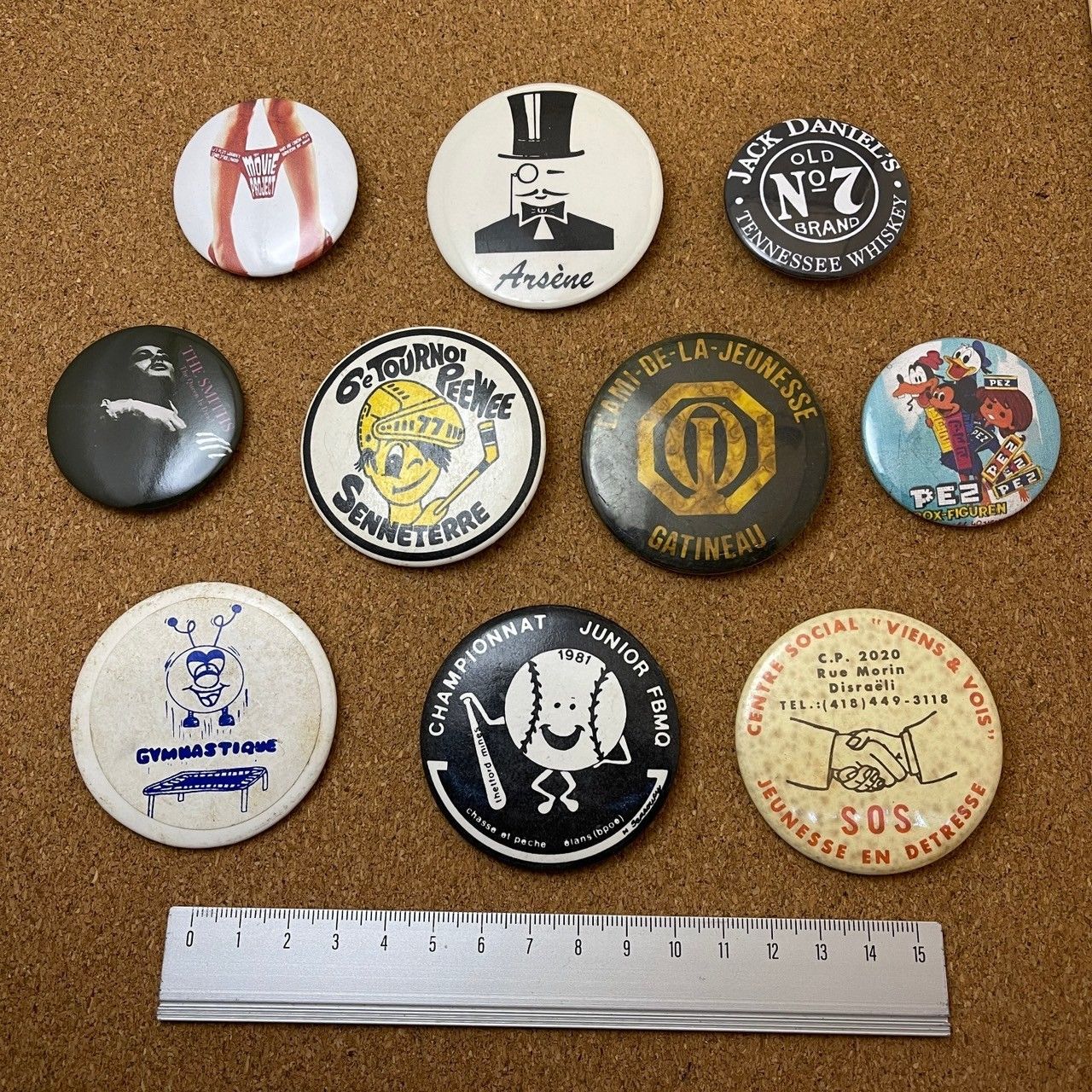 缶バッジ ビンテージ アンティーク BA 50s ~ 60s 70s 80s 90s