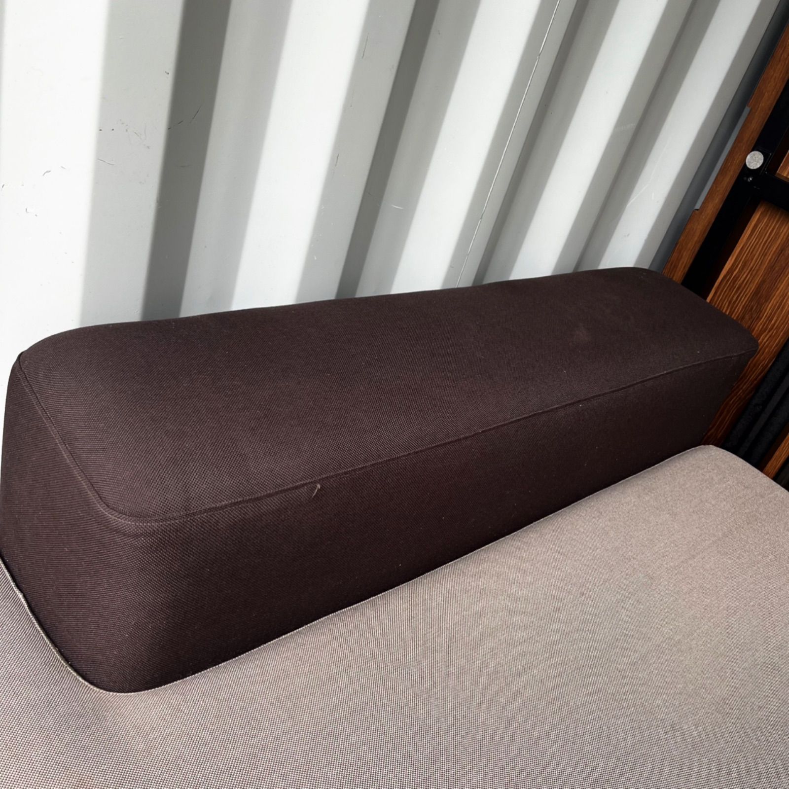 取付無料！無印良品 廃盤希少品 北欧風ナチュラルブラウン3人掛けソファ✨ 取付無料！無印良品 廃盤希少品 北欧風ナチュラルブラウン3人