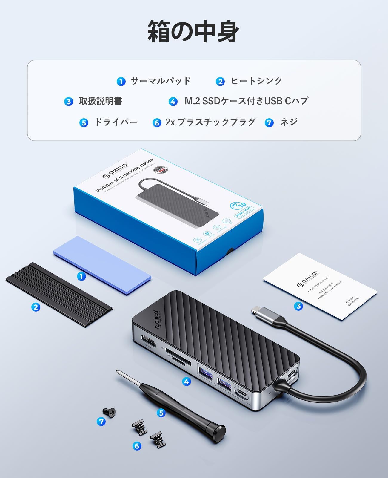 ドッキングステーション 10Gbps