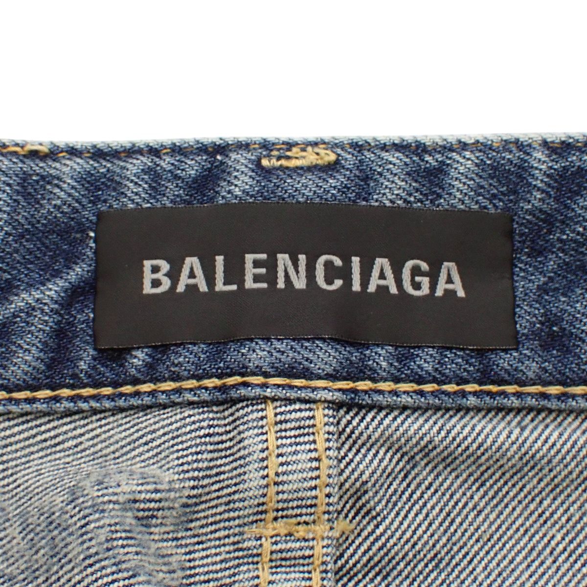 BALENCIAGA(バレンシアガ) ロゴデニム パンツ 2023年 アパレル