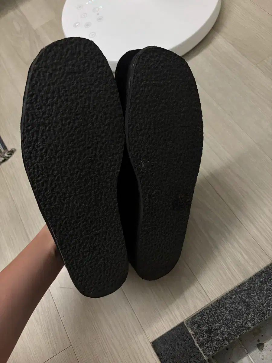 クラークス ワラビー ブラック uk5 240