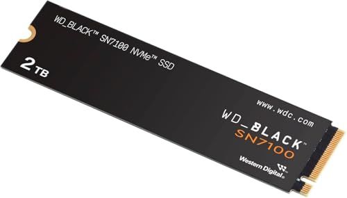 WD_BLACK 2TB SN7100 NVMe 内蔵ゲーミングSSD ソリッドステートドライブ - Gen4 PCIe M.2 2280 最大7 250MB|秒 - WDS200T4X0E