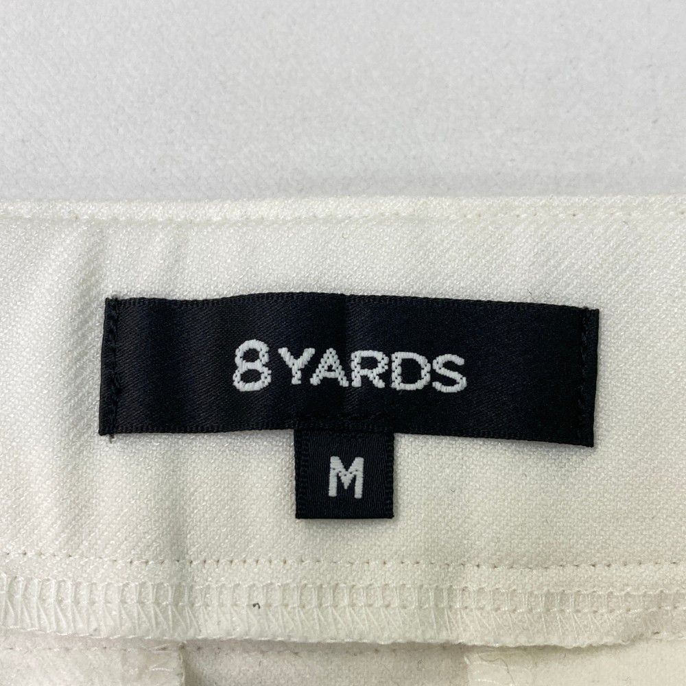 サイズ：M 8YARDS ハチヤーズ ストレッチスカート ホワイト系