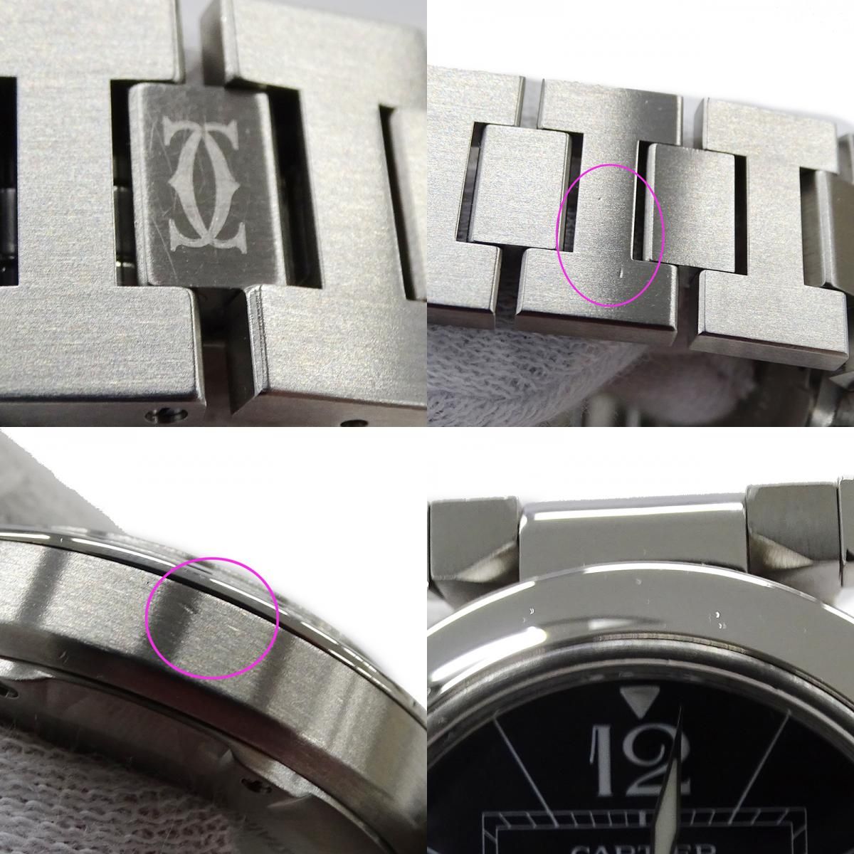カルティエ CARTIER W31076M7パシャCデイト 自動 巻きボーイズ