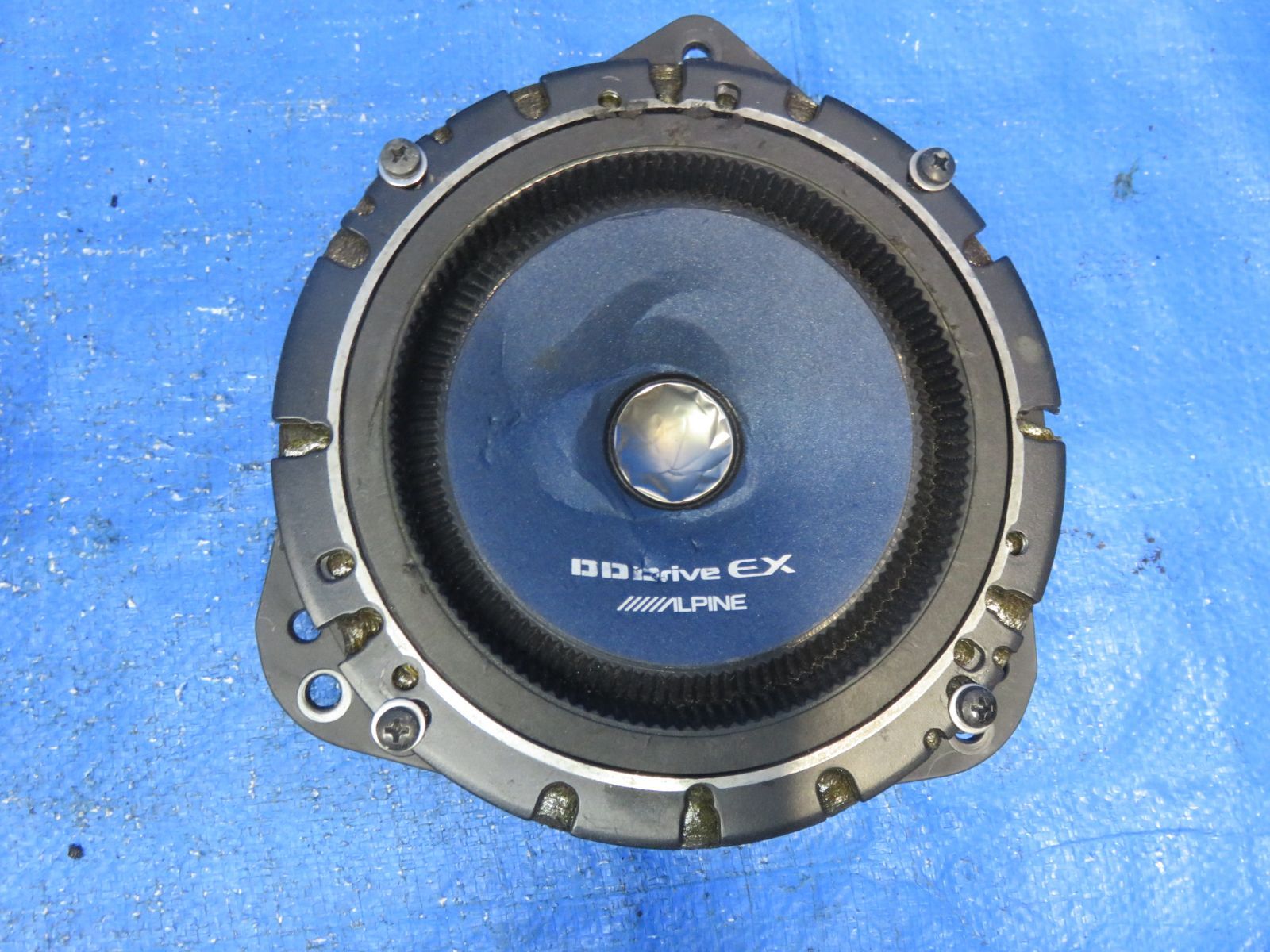 LA5981* 音出しOK アルパイン DDDriveEX 16cm 2WAY セパレート