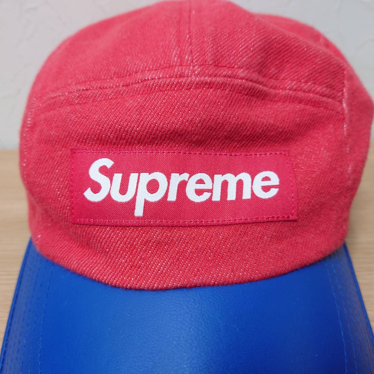 シュプリーム ツートーン デニム キャンプ キャップ supreme 帽子 - R