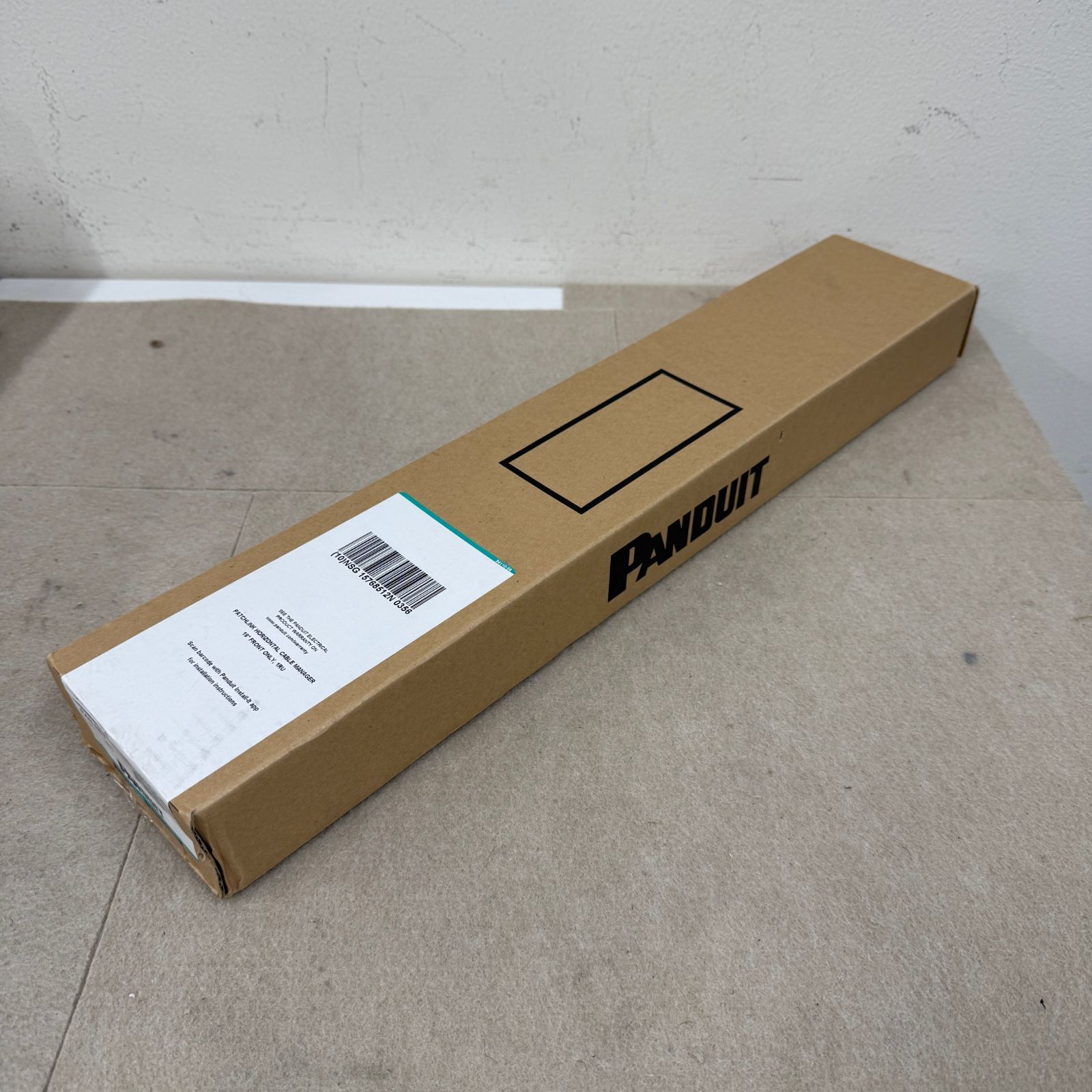 新品未開封品】PANDUIT パンドウイット WMPLFSE ヒンジ式ダクト型 水平 