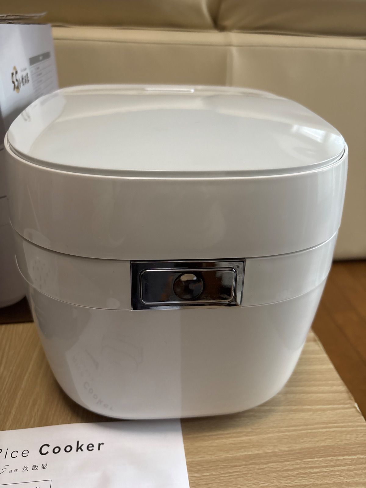 【新品 LUXSI 炊飯器 】5.5合 ホワイト 多機能モデル ケーキOK 新品 LUXSI 炊飯器 】5.5合 ホワイト 多機能モデル ケーキOK