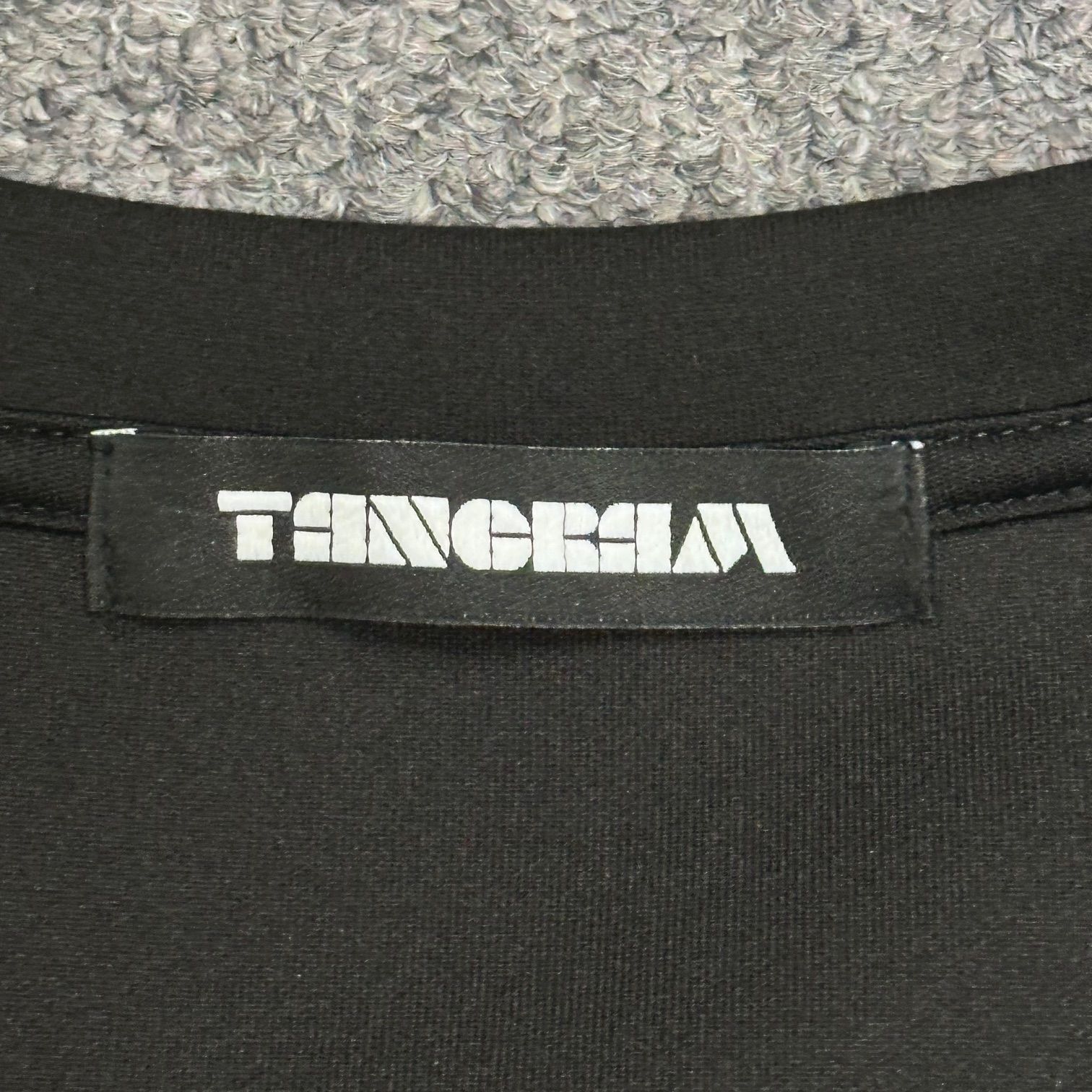 TANGRAMタングラム　セットアップ ダンボールニット　ブラック　Lサイズ TANGRAMタングラムセットアップ ダンボールニットブラックLサイズ
