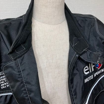 elf エルフ MOTO RANGE ライダースジャケット 割引 ブラック