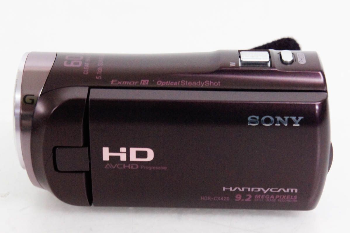 中古】C SONYソニー ハンディカムHandycam ハイビジョンデジタルビデオカメラ メモリータイプ 32GB HDR-CX420 - メルカリ