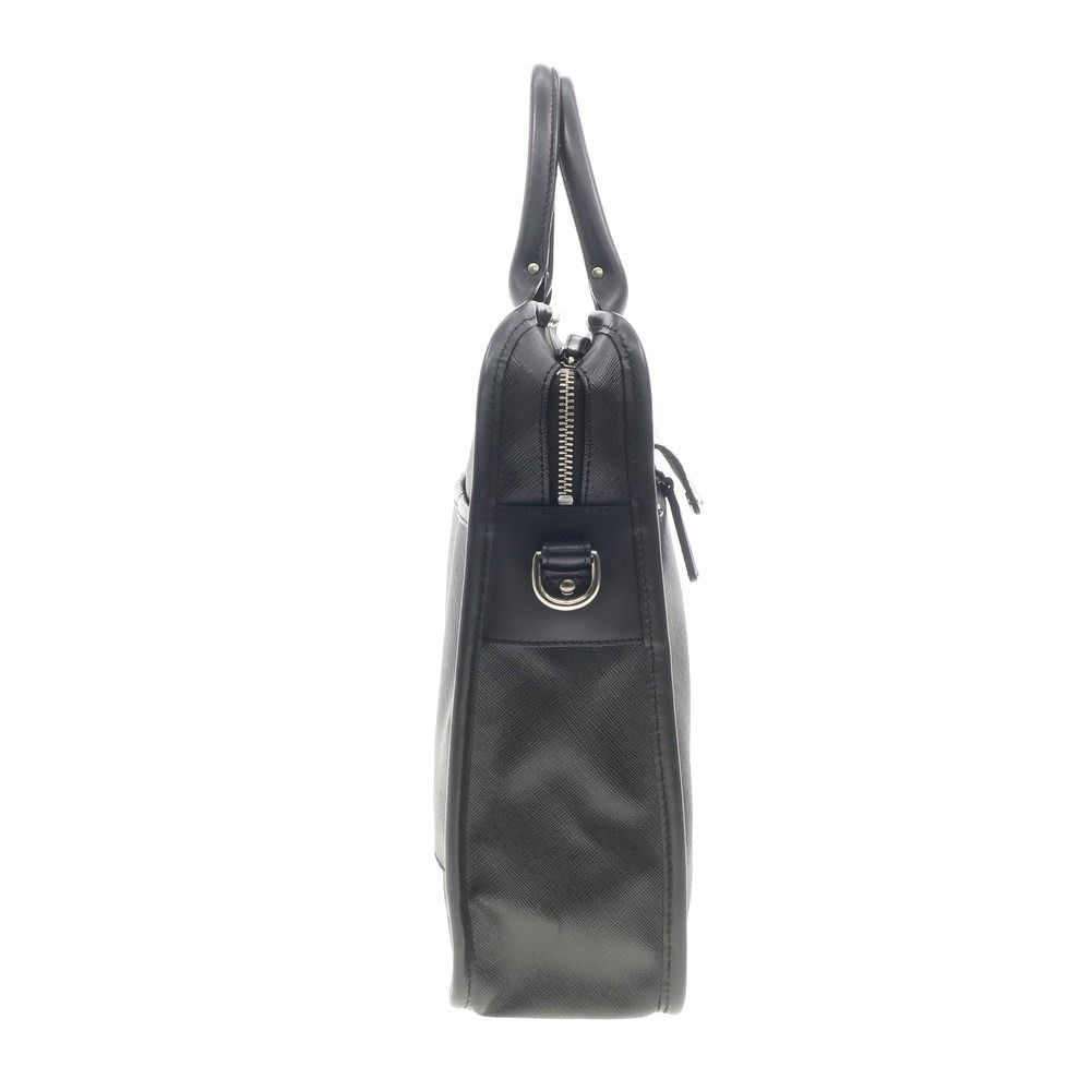 【中古】フェリージ Felisi 1772/2 レザー ブリーフケース ブラック【W39xH30.5xD9】【メンズ】 中古】フェリージ Felisi 1772/2 レザー ブリーフケース ブラック
