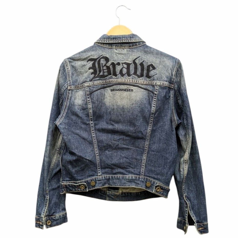 DIESEL Brave ディーゼル バック刺繍 デニムトラッカー