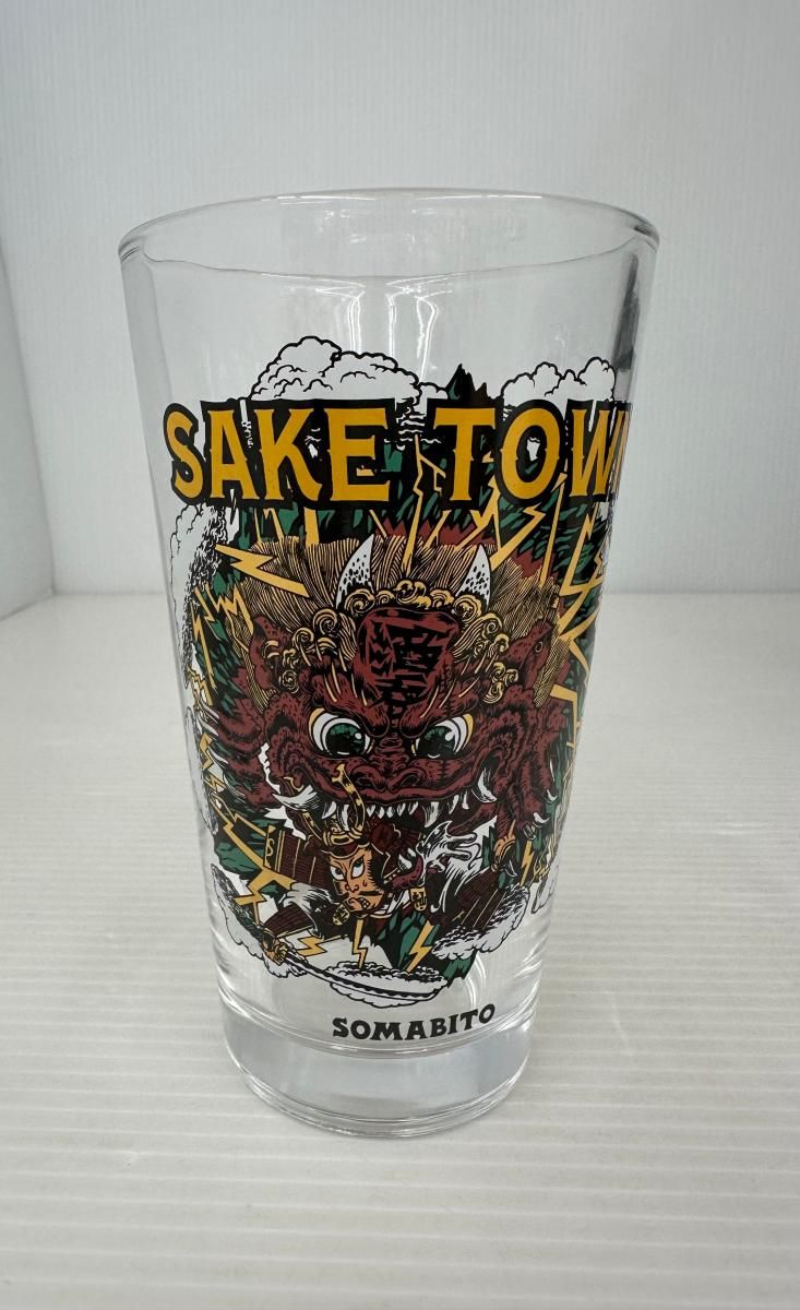 未使用】SOMABITO ソマビト パイントグラス 酒呑童子 グラス