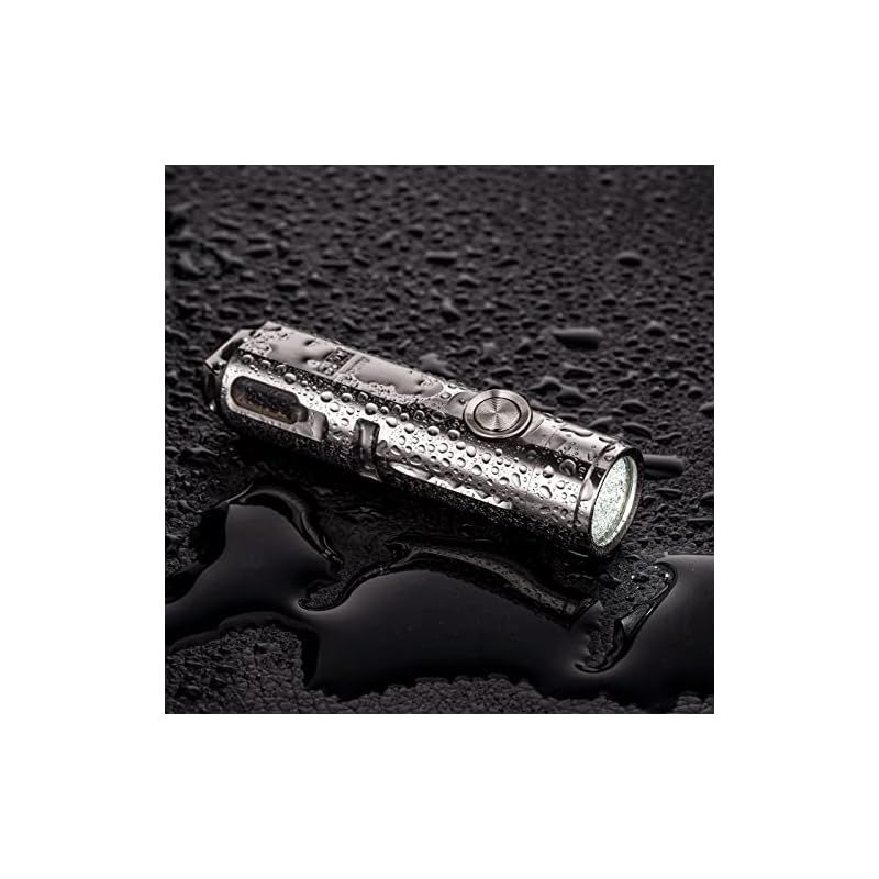 RovyVon A4 Pro チタン キーチェーン懐中電灯 超明るい 650 ルーメン小さな EDC 懐中電灯の世帯 屋外 キャンプ 祭典のため 1 OLIVEOS_COM_TR