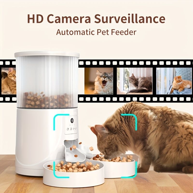 自動猫＆犬用フードディスペンサー