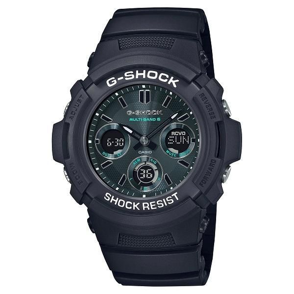 カシオCASIO G-SHOCK Gショック ジーショック 電波 タフソーラー デジタル 腕時計  AWG-M100SMG-1AJF【国内正規品】