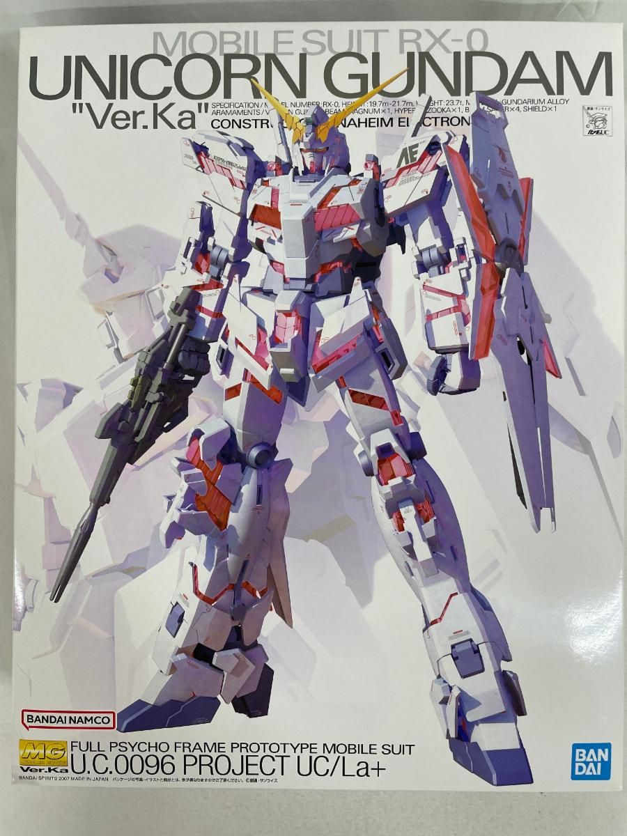 未開封】1/100 MG ストア RX-0 ユニコーンガンダム Ver.Ka 「機動戦士
