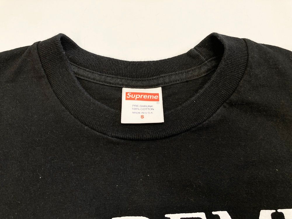シュプリーム SUPREME Still Life Tee Black 18FW 18AW 黒 半袖