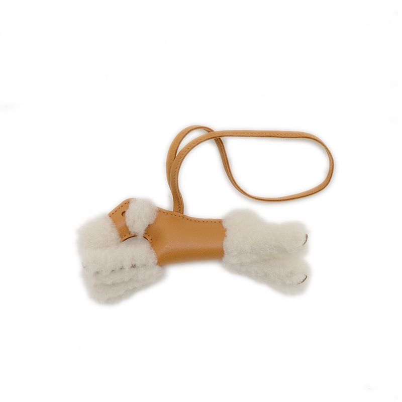 エルメス バディ バッグチャーム アニューミロ|ムートン セサミ Z刻印