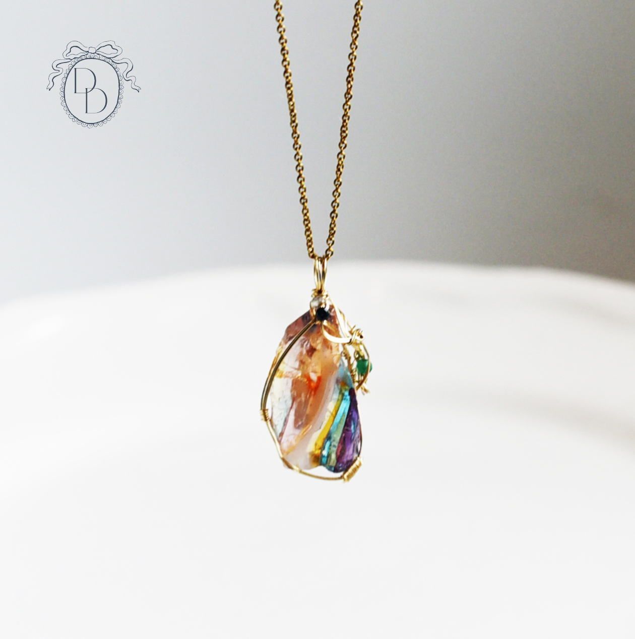 アンダラクリスタル 14kgfペンダントトップ ポリクローム アストラリウム sa4429