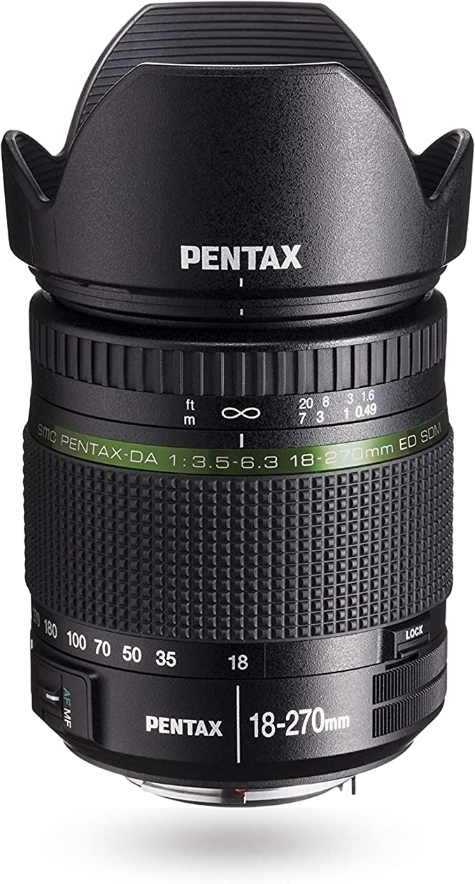 PENTAX 高倍率ズームレンズ DA18-270mmF3.5-6.3ED SDM Kマウント APS-C