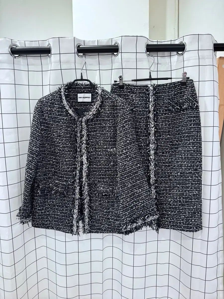 Karl Lagerfeld カールラガーフェルド ツイード セットアップ