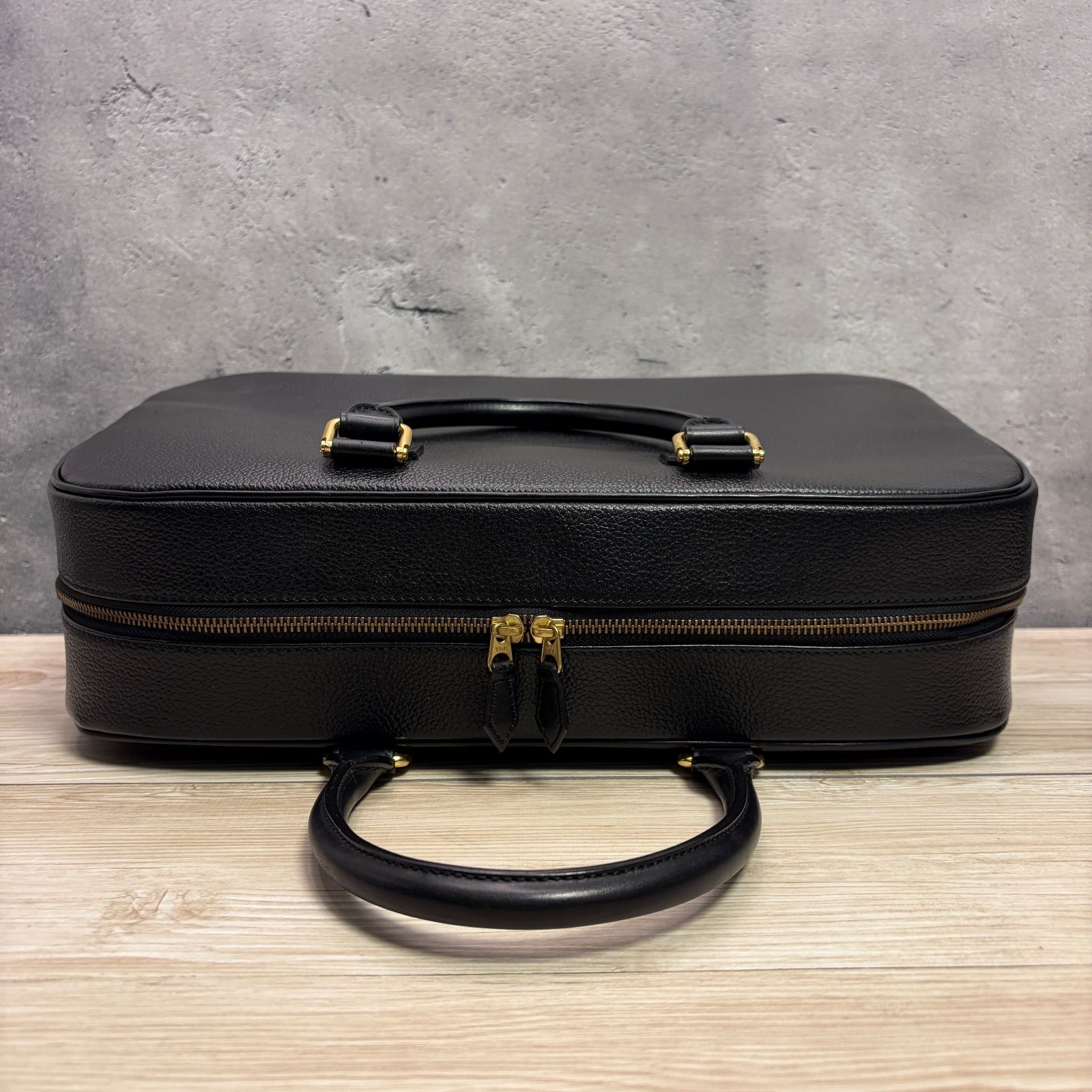 ✨SOMES SADDLE ソメスサドル ブリーフケース✨ ブラック レザー 本革