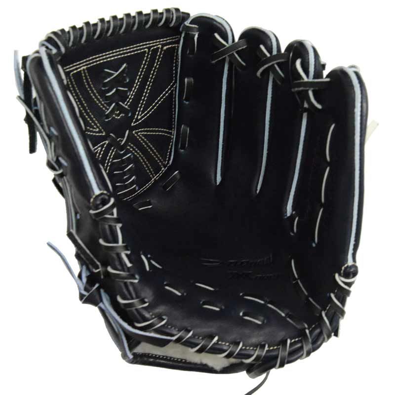 ディークエスト D Quest 硬式用グラブ Xover JT クロスオーバー 投手用 グラブ袋付き 野球 硬式 グラブ グローブ ネイビー ピッチャー 25 AW XOJ 112 Nブラック