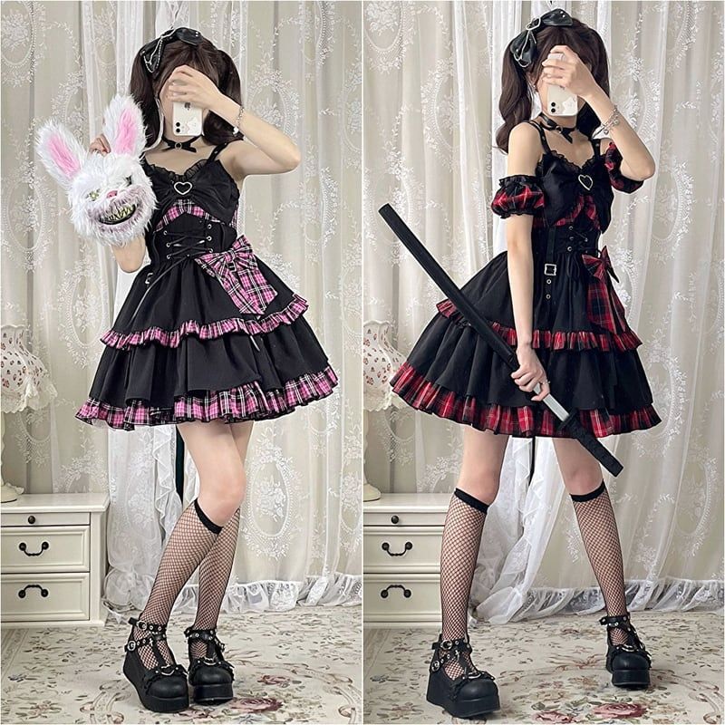 To Alice♡地雷系JSK♡アイドル♡コスプレ♡ロリィタ d.Aliceさんの衣装！和苺JSK🍓🤍 . #dalice #Lolita #ロリータ