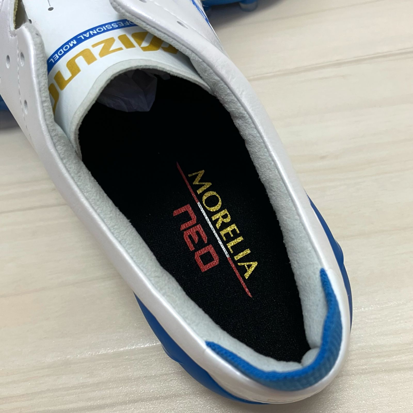 MIZUNO ミズノ モレリアネオ4 エリート 26.5 ムゲンパック 白 青 MIZUNO ミズノ モレリアネオ4 エリート ムゲンパック 白 青 サッカー