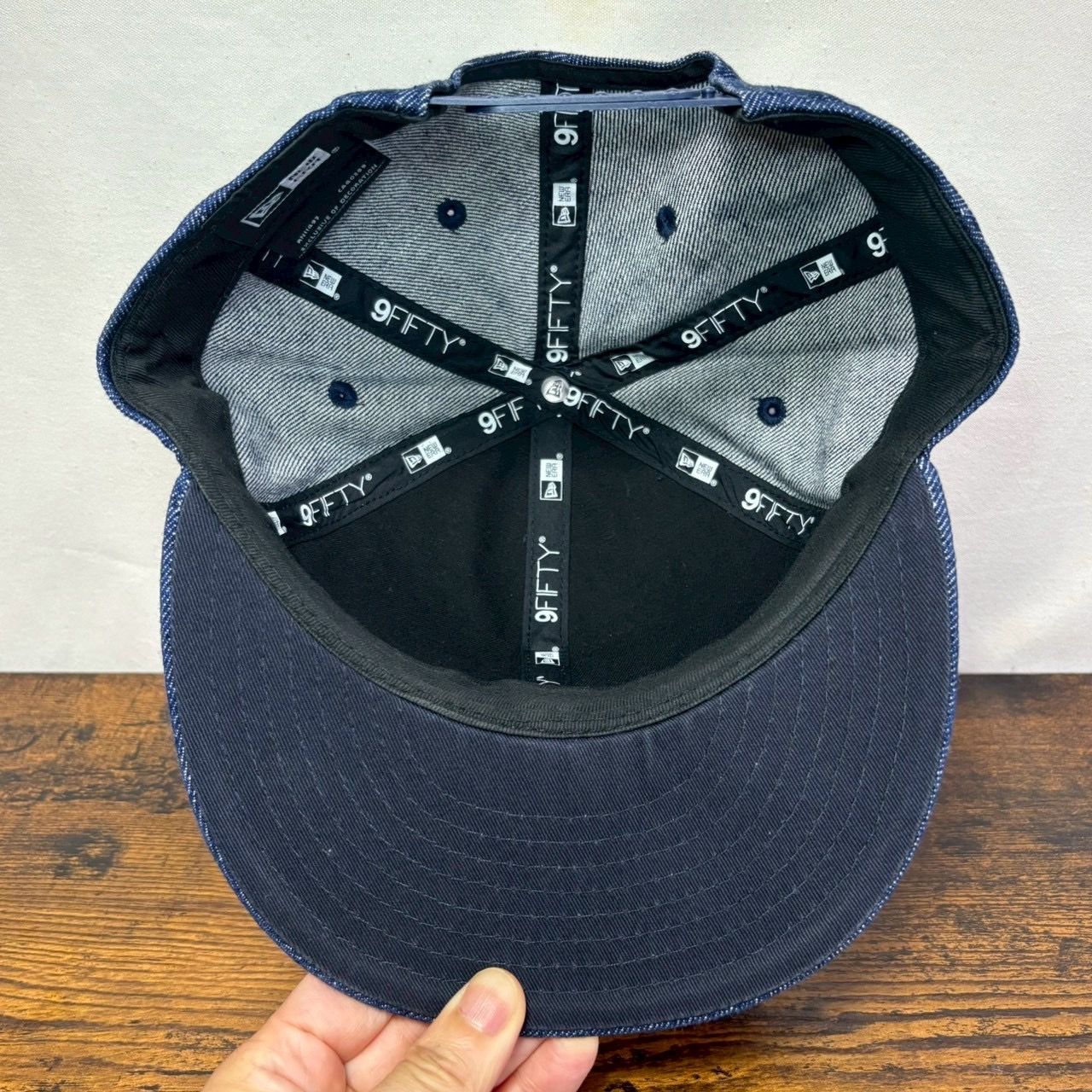 N18 ニューエラ 9fifty 中日ドラゴンズ NPB デニム 美品 1560