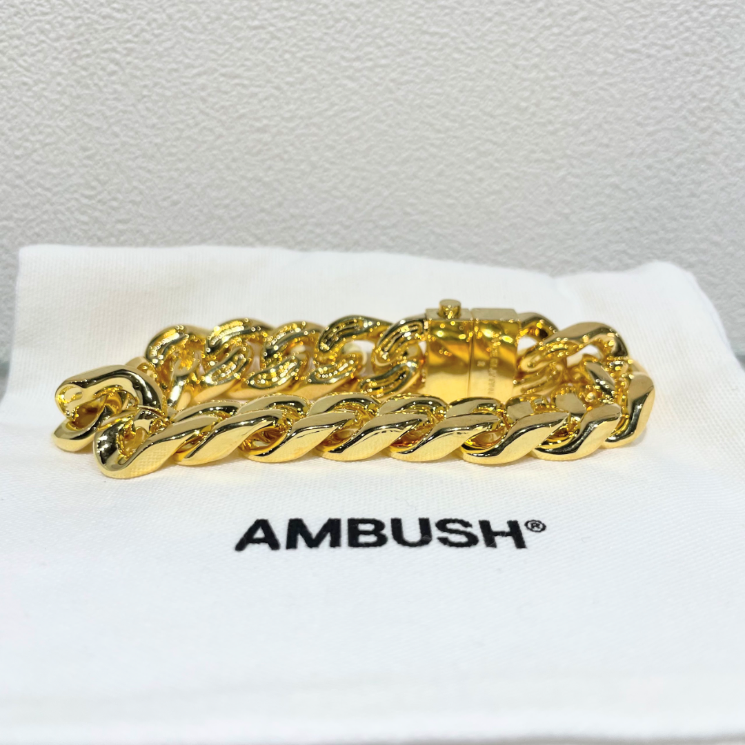 新品:未使用 AMBUSH ブレスレットII ゴールド ※付属品:箱 - cecati92