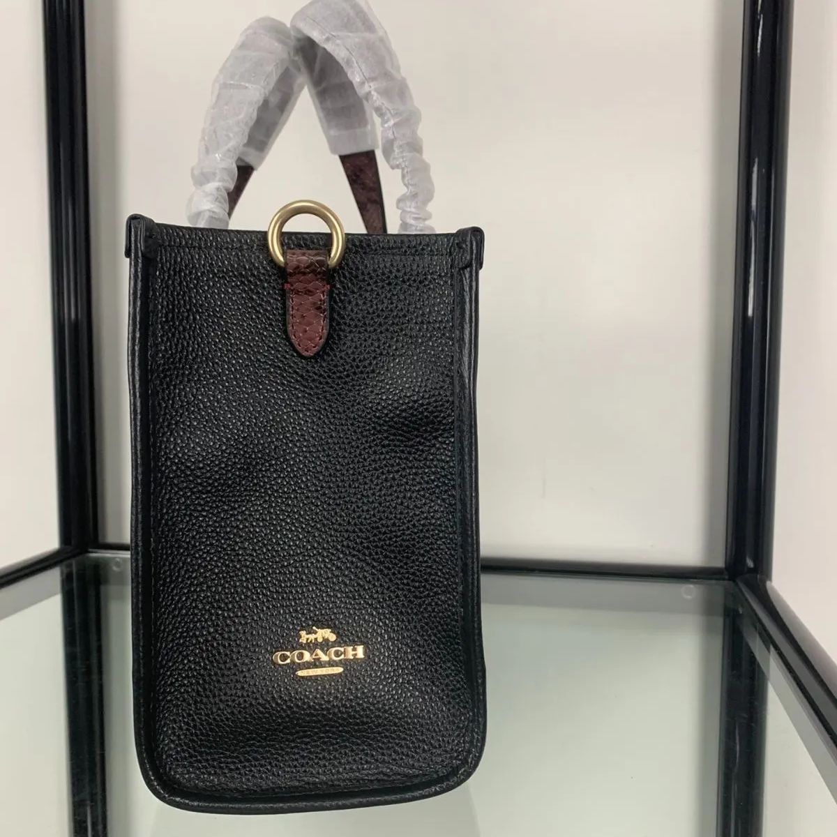 新品 COACH コーチ C5661 2WAYハンドバッグ バスキア コラボ ブラック 